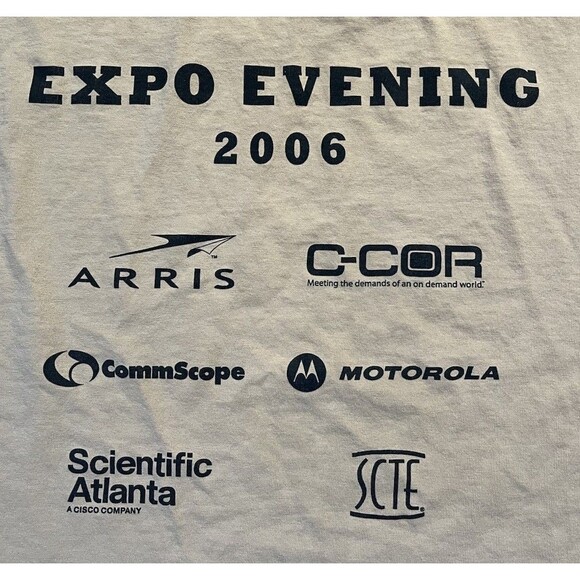 RARE 2006 EXPO EVENING Red Rocks Amphitheatre Short Sleeve T-Shirt Men's Sz XL - Picture 6 of 10